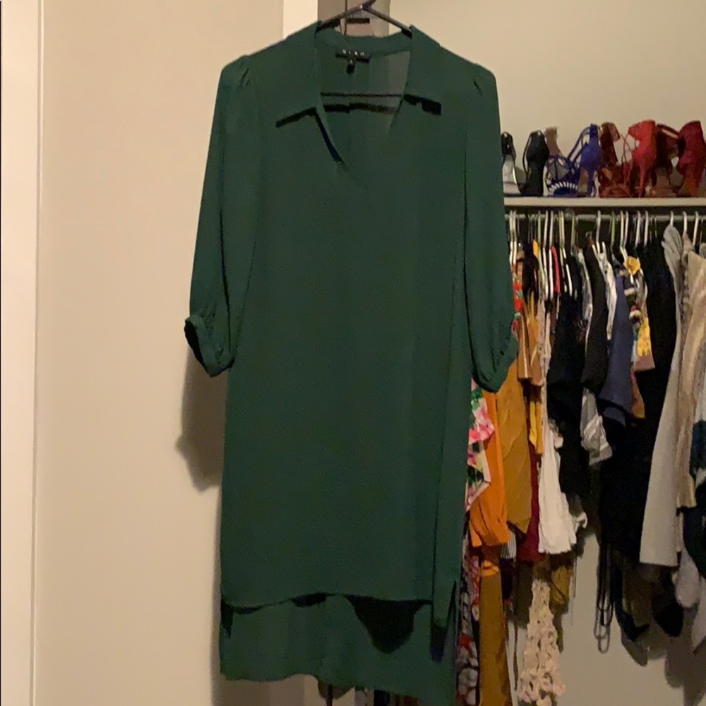 Green dress